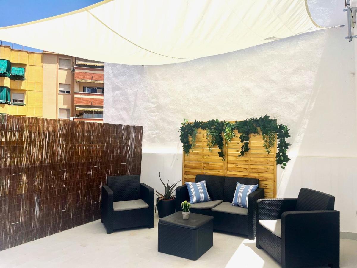 Апартаменты Cd-Duplex, Elegante Duplex, Centrico, Terraza Espectacular, Barrio Tranquilo Малага Экстерьер фото